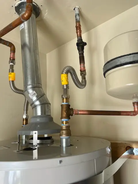 Water heater installation and plumbing repair in Armstrong